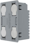 LIVOLO Modul intrerupator cvadruplu cu touch Livolo standard Italian 3M (1618)