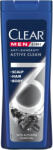 CLEAR Sampon Clear 3 in 1 Active Clean, 360 ml (8720181242007)