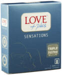 Love plus Prezervative Love Plus Sensations, 3buc (5948990210403)