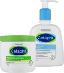 Cetaphil Комплект - Почистваща емулсия и Крем за лице и тяло, 236 ml + 453 g