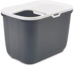 SAVIC HOP Anthracite with White Lid - Cat Litter Tray - 58.5x39x39.5 cm - 1 pc