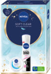 Nivea Set cadou: Deodorant spray feminin Nivea Black & White Clear 150 ml (9005800372228)