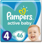 Pampers Scutece Pampers Active Baby, Marimea 4, 9-14 kg, 46 buc (471)