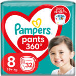 Pampers Scutece-chilotel Pampers Pants Jumbo Pack, Marimea 8, 19+ kg, 32 buc (8006540499382)