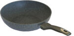 BRIO Tigaie adanca Wok, invelis marmura, aluminiu forjat, inductie, non-stick, Brio Stone, 28 cm (3800134816204)
