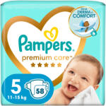 Pampers Scutece Pampers Premium Care Jumbo Pack Marimea 5, 11-16 kg, 58 buc (8001841104997)