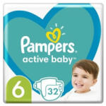 Pampers Scutece Pampers Active Baby, Marimea 6, 13-18 kg, 32 buc (479)