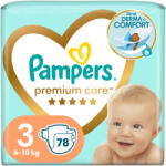 Pampers Scutece Pampers Premium Care Jumbo Pack Marimea 3, 6-10 kg, 78 buc (8006540999844)