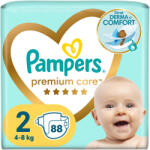 Pampers Scutece Pampers Premium Care Jumbo Pack Marimea 2, 4-8 kg, 88 buc (8006540999790)