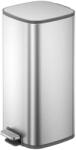 EKO Cos de gunoi cu pedala, EKO, Stella, 30 litri, 1 compartiment, inox (958430) Cos de gunoi