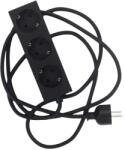 Pedestal Prelungitor, Pedestal, 3 prize, 2 metri, negru (996102001)