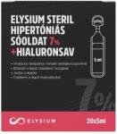 Elysium steril hipertóniás sóoldat 7% + hialuronsav 20x5ml