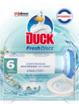 DUCK Odorizant toaleta aparat cu gel Fresh Discs Eucalipt Duck, 6 discuri (5000204778403)