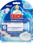 DUCK Odorizant gel pentru vasul toaletei Duck Fresh Discs Marine, 6 discuri (5000204548181)