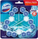 Domestos Odorizant de toaleta Domestos Power 5 Ocean, 3x55 g (8710908811562)
