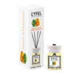 Eyfel Odorizant de camera cu betisoare, Eyfel, Aroma Amber & Paciuli, 120 ml (900)