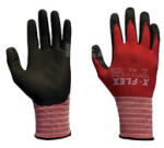 FLEX Manusi de protectie Flex 10/XL | Rosu-negru (990104)