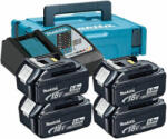 Makita BL1850+DC18RC set incarcator si acumulator 18 V | 5 Ah (4dbBL1850SZETTMAKPAC)