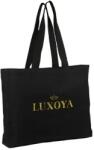 LUXOYA Táska- Vászon (Fekete)