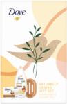 Dove Set Dove Naturally Nourishing: Savoniera de bambus + Sapun Crema Purely Shea Butter, 90g (8720182316714)