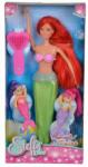 Simba Toys Set de joaca Steffi Love Mermaid Twins, cu corp verde Papusa