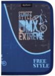 Herlitz Penar echipat Herlitz, 17 piese, dimensiune 13, 5 x 19, 5 x 3, 5 cm, motiv BMX (400211264) Penar