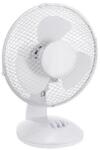 EUROLAMP Ventilator de birou 38W/230V, diametru 25 cm, alb (EU0704) Ventilator