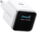 Anker Incarcator retea Anker Nano Smart Display, 45W, 1x USB-C, Alb (A121DG21)