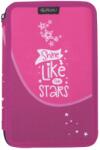 Herlitz Penar neechipat Herlitz, 3 fermoare, dimensiune 20 x 6 x 13 cm, motiv Stars (400211298) Penar