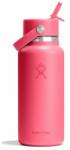 Hydro Flask Wide Flex Straw Cap 32 oz termosz rózsaszín/burgundi vörös