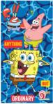 Sponge Bob Prosop Plajă Copii SPONGE BOB Microfibra 70x140cm Albastru (4916) Prosop