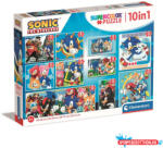 Sonic a sündisznó Heroes Rivals 10 az 1-ben puzzle Clementoni (JAV_CMC80508)