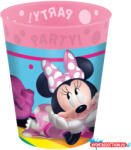 Disney Minnie Makes Me Smile micro prémium műanyag pohár szett 4 db-os 250 ml (JAV_PNN97252)