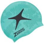 Zoggs Silicone Printed úszósapka, predator türkíz