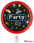 Gamer Gaming Party papírtányér 8 db-os 20 cm FSC (JAV_PNN93770)