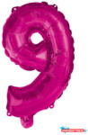 Számok Rózsaszín Hot Pink 9-es szám fólia lufi 95 cm (JAV_PNN92495)