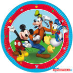 Disney Mickey Rock the House papírtányér 8 db-os 23 cm FSC (JAV_PNN93822)