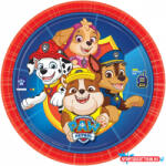 Mancs Őrjárat Heroes papírtányér 8 db-os 23 cm (JAV_DPA990381866)