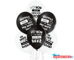 Esküvő Legjobb Feleség Best Wife Ever léggömb, lufi 6 db-os 12 inch (30 cm) (JAV_MLG054569)