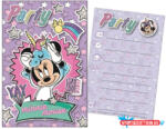 Disney Minnie Unicorn party meghívó (JAV_ARJ018765C)