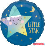 Csillag Kék Csillag Little Star fólia lufi 43 cm (JAV_DPA4166801)