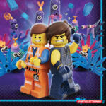 LEGO® kaland Movie szalvéta 16 db-os 33x33 cm (JAV_DPA511711)