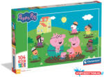 Peppa Malac Muddy Puddle 104 db-os maxi puzzle Clementoni (JAV_CMC25017)