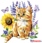 Cicás Watercolour Kitten szalvéta 20 db-os 33x33 cm (JAV_PKK766144)