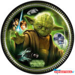 Star Wars Heroes papírtányér 8 db-os 19, 5 cm (JAV_PNN84400)