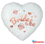 Esküvő Lánybúcsú Bride To Be fólia lufi 37 cm (JAV_MLG166125)