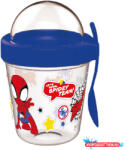 Pókember Spidey pohár snack tartó fedéllel és kanállal 350 ml (JAV_NVT835537)