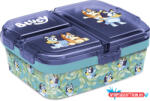 Bluey Leaves több rekeszes uzsonnás doboz, szendvicsdoboz XL (JAV_STF50699)
