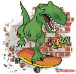 Dinoszaurusz Crazy szalvéta 20 db-os 33x33 cm (JAV_PKK049932)