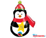 Pingvin Scarf fólia lufi 36 cm (WP) (JAV_MLG443459)
